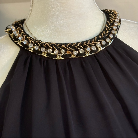 JBS Little Black Dress with Rhinestone collar - Picture 3 of 6